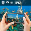 iPhone 13 Pro Max Kılıf 1e1 Su Geçirmez 360 Tam Koruma Magsafe Tank Silikon Kapak