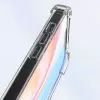 iPhone 14 Pro Max Kılıf  Nitro Antishock Köşe Koruma Darbe Emici Şeffaf Doku Silikon