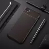 iPhone SE 2022 Kılıf  Kamera Korumalı Karbon Desenli Negro Kapak Yüzey Kılıf