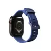 Apple Watch 42mm 10.Nesil A+ Kalite Çizgili Konsept Jel Silikon Kordon KRD-23