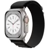 Apple Watch 42mm 10.Nesil Alpine Loop Metal Toka Örgü Işleme Kordon Premium Kayış KRD-74