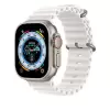 Apple Watch 42mm 10.Nesil Metal Toka Silikon Kordon Premium OceanvKayış