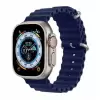 Apple Watch 42mm 10.Nesil Metal Toka Silikon Kordon Premium OceanvKayış