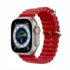 Apple Watch 42mm 10.Nesil Metal Toka Silikon Kordon Premium OceanvKayış