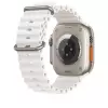 Apple Watch 46mm 10 Serisi Metal Toka Silikon Kordon Premium Ocean 75