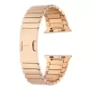 Apple Watch 2024 46mm 10 Serisi Çizgi Metal Kordon KRD-82