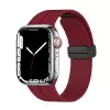 Apple Watch 46mm Seri 10 Kordon -  Manyetik Tokalı Silikon Moda Kordon KRD-84