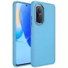 Huawei Nova 9 SE Kılıf Metal Çerçeve Buton Içi Kadife Kılıf Kapak Doku Luna