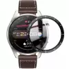 Huawei Watch 3 Pro  3D PMMA Kavisli Full Cam Ekran Koruyucu