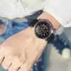 Huawei Watch GT 3 42mm Uyumlu Esnek Silikon Kordon Tasarım Kayış Suya Dayanıklı