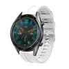 Huawei Watch GT 3 46mm A+ Kalite Çizgili Konsept Jel Silikon Kordon KRD-23