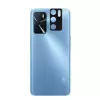 Oppo A16  Siyah Çerçeveli Lens Koruma Parlak Renkli Kamera Koruyucu CL-08 Cam 3D-Kamera-Cam