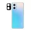 Oppo A36  Siyah Çerçeveli Lens Koruma Parlak Renkli Kamera Koruyucu CL-08 Cam 3D-Kamera-Cam