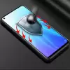 Realme 8  Tam Kapatan Hayalet Mat Seramik Ekran Koruyucu Kırılmaz Cam