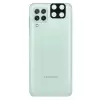 Samsung Galaxy A22 4G  Siyah Çerçeveli Lens Koruma Parlak Renkli Kamera Koruyucu CL-08 Cam 3D-Kamera-Cam