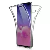 Samsung Galaxy S10 Şeffaf Kılıf Arkalı Önlü 360 Derece Ultra Korumalı Enjoy Kapak