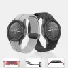 Samsung Galaxy Watch 4 44mm  KRD-84 Magnetic Tokalı A+ Kalite Sport Silikon Kordon