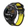 Samsung Galaxy Watch Active 2 40mm Çift Renkli Kordon Krd-55 Uyumlu Silikon Tasarım Kordon