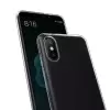 Xiaomi Mi 8 Kılıf  Kamera Korumalı Renksiz Şeffaf Esnek Silikon Kapak Süper