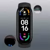 Xiaomi Mi Band 7 Ekran Koruyucu Full Yapışkanlı Yumuşak Nano Esnek Jelatin Narr TPU