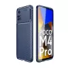 Xiaomi Poco M4 Pro 4G Kılıf  Kamera Korumalı Karbon Desenli Negro Kapak Yüzey Kılıf