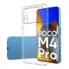 Xiaomi Poco M4 Pro 4G Kılıf  Kamera Korumalı Renksiz Şeffaf Esnek Silikon Kapak Süper