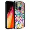 Xiaomi Redmi Note 8 Kılıf Aynalı Desenli Kamera Korumalı Parlak  Mirror Kapak