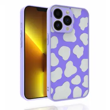 iPhone 13 Pro Kılıf Desenli Kamera Korumalı Parlak  Nora Kapak