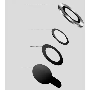 iPhone 13 Pro Max CL-07 Lens Koruma Parlak Renkli Kamera Koruyucu