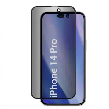 iPhone 14 Pro Uyumlu Tam Kaplama Hayalet Ekran Cam Koruyucu Kor Privacy