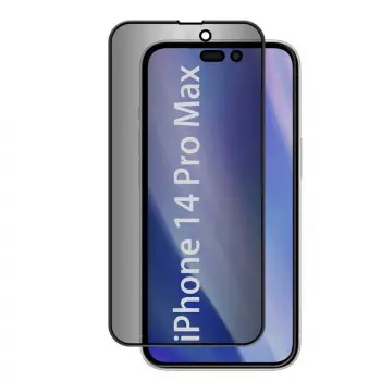 iPhone 14 Pro Max Uyumlu Tam Kaplama Hayalet Ekran Cam Koruyucu Kor Privacy