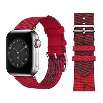 Apple Watch Ultra 49mm Kordon KRD-51 Hasır Strap Kayış