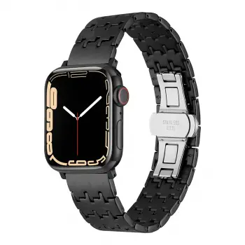Apple Watch Ultra 1-2-3 Seri 49mm  KRD-86 Metal Kordon