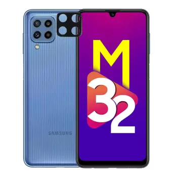 Samsung Galaxy M32  Siyah Çerçeveli Lens Koruma Parlak Renkli Kamera Koruyucu CL-08 Cam 3D-Kamera-Cam