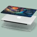 Macbook Pro Kılıf 15.4 inç A1707-A1990 MacAi29 Şeffaf Koruma Kapağı Tavuz Kuşu