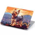 Macbook Pro (M1-M2) Kılıf 16.2 inç A2485-A2780 MacAi09 Şeffaf Koruma Kapağı Yorkshire Terrier