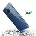 Huawei Mate 20 Pro Şeffaf Kılıf Arkalı Önlü 360 Derece Ultra Korumalı Enjoy Kapak