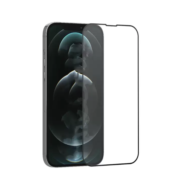 Apple iPhone 13 Pro Max Uyumlu Kavisleri Tam Kaplayan Rio Glass Cam Ekran Koruyucu