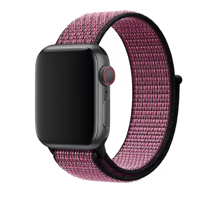 Apple Watch Ultra 49mm Kordon KRD-03 Hasır Strap Kayış