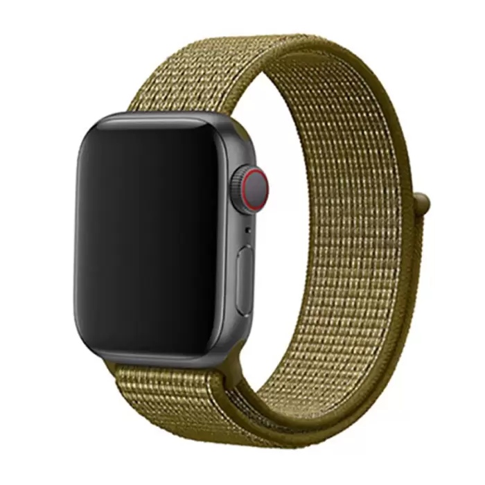 Apple Watch Ultra 49mm Kordon KRD-03 Hasır Strap Kayış