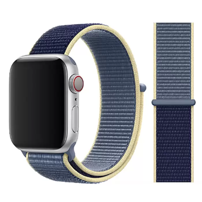 Apple Watch Ultra 49mm Kordon KRD-03 Hasır Strap Kayış