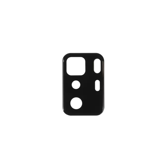 Xiaomi Poco X3 GT Lopard Siyah Çerçeveli Lens Koruma Parlak Renkli Kamera Koruyucu CL-08 Cam 3D-Kamera-Cam