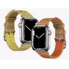 Apple Watch 42mm 10.Nesil KRD-51 Hasır Kordon