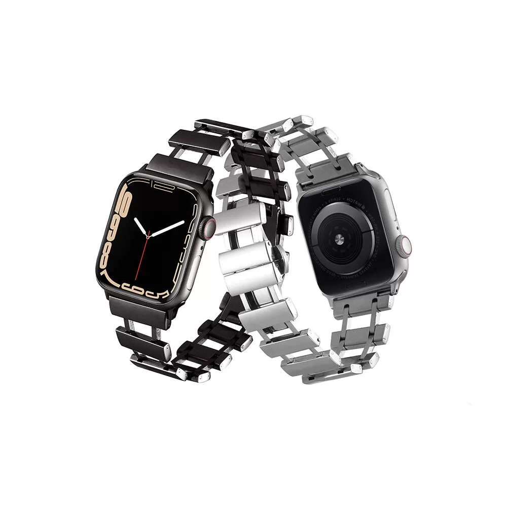 KRD-96 Metal Kordon - Apple Watch 46mm (10. Seri) Uyumlu