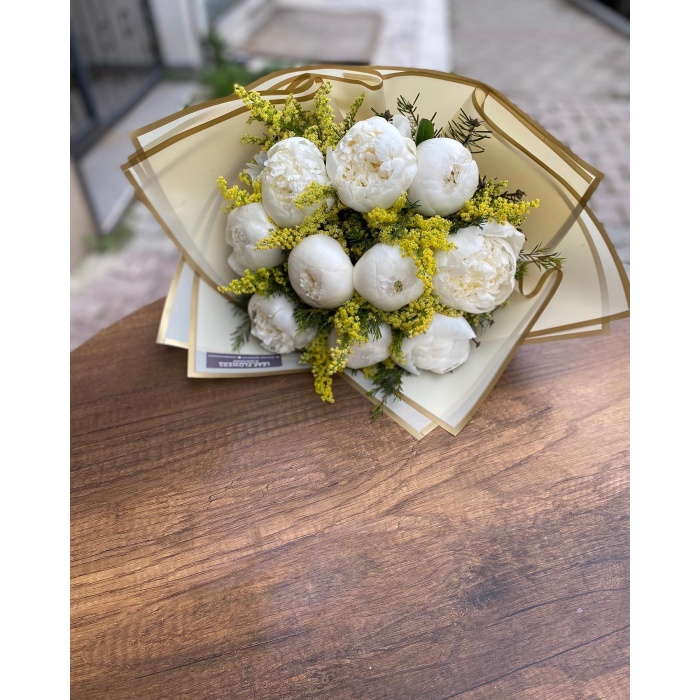 Peony bouquet delivery discount