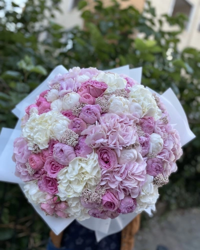 Şakayıklı Ortanca Buketi