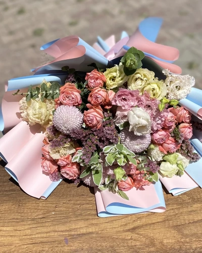 Somonlu Pembeli Karışık Buket