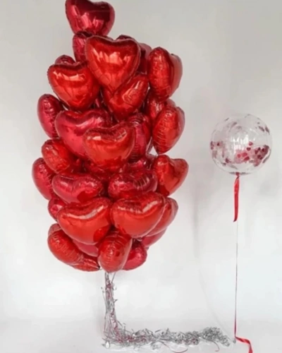 Kırmız Helyum Balon