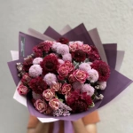 باقات عنابية