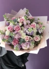 Rose Spring Bouquet with Plush